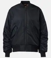 [The Upside] The Upside Tribute twill bomber jacket AU 8 black
