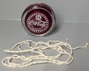 new old stock Coca Cola Professional red maroon YoYo Campeon Russell Mexico