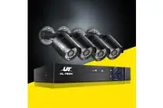 UL-tech CCTV Security System 8CH DVR 4 Cameras 1080p