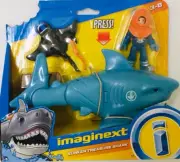 NIB Fisher-Price Imaginext Underwater Scuba Sunken Treasure Shark Figure Toy Set