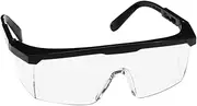 Anneome Adjustable Eye Protective Glasses Windproof Dustproof Black Edge Riding Goggles for Outdoor Use