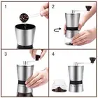 HG Manual Coffee Grinder 304 Stainless Steel Adjustable Thickness Hand Crank