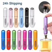 5ml Perfume Atomizer Portable Liquid Container For Cosmetics Traveling Mini Alum
