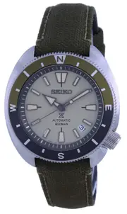Seiko Prospex Land Tortoise Automatic Diver Beige Dial SRPG13J1 200M Mens Watch