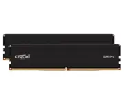 Crucial Pro 16GB (1x16GB) DDR5 UDIMM 5600MHz CL46 Black Heat Spreader Support In