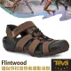 【美國 TEVA】男 Flintwood 護趾快扣冒險者運動涼鞋(含鞋袋).抗菌溯溪鞋.海灘鞋.水陸兩用鞋.非Keen Chaco/1118941 TKCF 咖啡色