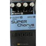 BOSS SUPER CHORUS CH-1效果器~再贈送變壓器加導線一組~