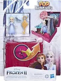 在飛比找Yahoo!奇摩拍賣優惠-冰雪奇緣2 基本場景遊戲組 艾莎 艾莎與魔法森林 Disne