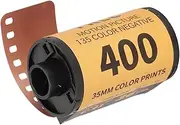 400 Color Print 35mm Film, 36 Sheets Camera Color Negative Film 35mm Film Roll for 135 Camera, High Definition and High Resolution