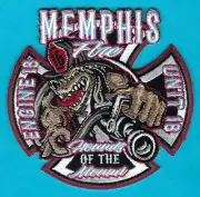 MEMPHIS TENNESSEE ENGINE COMPANY 16 FIRE PATCH