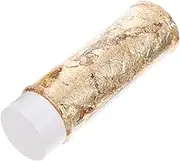 NAMOARLY Baking Gold Foil Flakes for Edible Cake Decoration Bottle of for Cupcakes Desserts and Crafts for Wedding and Special Occasions