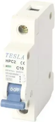 Tesla Single Pole (MCB) Circuit Breakers 6kA 10A 16A 20A 25A 32A 40A 50A 63A