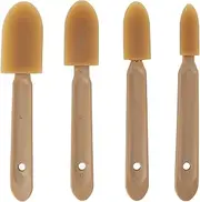 Spacnana 4pc Silicone Caulk Finishing Tool Set Grout Sealant Spreader with 4 Sizes Easy Use for Kitchen Bathroom Walls and Floors