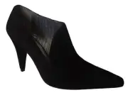 Kenneth Cole Women's Retro Chich Suede Heel Bootie Shoes BN 8B
