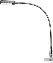 Adam Hall Stands SLED 1 Ultra XLR 4 A - Angled 4-pin XLR Gooseneck Light with 4 COB LEDs