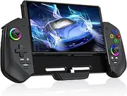 BEBONCOOL GAMING Switch Controller für Nintendo Switch/OLED, Bluetooth Controller für Handheld-Modus mit 1000mAh, Programmierbare, 6-Achsen-Gyro, Vibration, Turbo Großer Griff Switch pro Controller