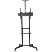 Brateck T1040T Portable Versatile Compact Steel TV Cart
