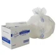 MaxValu Degradable 27 Litres Bin Liners Clear 500/box