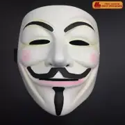 Movie Vendetta Corps V Mask Resin Guy Fawkes CosPlay Prop Suit Toy Halloween