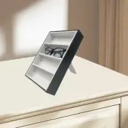Eyeglasses Display Case Protects from Scratch Lint Liner PU Leather Multiuse