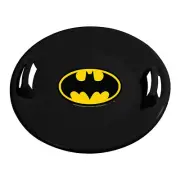Slippery Racer Downhill Pro Batman Plastic Saucer Disc Snow Sled, 20 Pack, Black