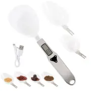 Digital Food Kitchen Scale, 500g/0.1g Precision Measuring Spoon Scale with LC...