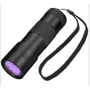 Flashlights Mini Uv Blacklight Flashlight 12 Led Lights Portable Torch