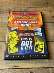 NIB Atomic War Bride & This Is Not A Test Double Feature DVD Special Edition