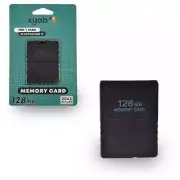XYAB 128MB Memory Card for PlayStation 2 PS2 Console – Save Game – New