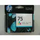 庫存品-已過保固日期~HP 75原廠CB337WA彩色D5360/C4280/C4345/C4380/C4385/C4480/C4580/C5280