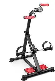 Rehabilitation Bicycle, Upper and Lower Limb Training Exercise Bike Double Pedal Arm Leg Exerciser at Home for Elderly Men Women Seniors