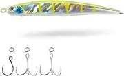 Artificial 125mm/40g Bait Bait Pencil Fishing Tuna Sea Bass Perch Long Casting Spinning Hard Bait Sinking Lures