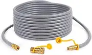 GASPRO 36 feet Natural Gas Hose Extension with 3/8 Male Flare Quick Connect/Disconnect for BBQ Gas Grill- 50,000 BTU Fits Low Pressure Appliance with 3/8” Female Flare Fitting-CSA Certified