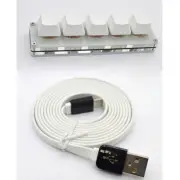 For Gaming 5 Keys Programming Mini keyboard Mechanical Keypad with Data Cable