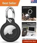 Airtag Holder Air Tag Case with Keychain, Anti-Scratch Airtags Key Chain for ...