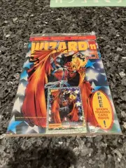 Wizard Vol: 1 #11 (1992) Factory Sealed With Spawn Promo Trading Card HOT