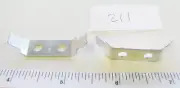 10x Beau 2111 Terminal Block Hardware Double Row 2x 45 Deg .250" x .032"