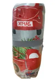 Kringle Express Oversized 60" x 80" Printed Holiday Throw Travel Truck