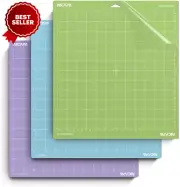 Replacement Adhesive Cutting Mat for Cricut Maker 3/Explore 3/Air 2 12x12" 3Pack