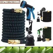 Upgraded Stronger Deluxe Expandable Flexible Garden Water Hose Pipe /100/75/50