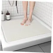 Non Slip Shower Mat, Comfortable Bath mat for Textured 24 x 24 White