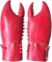 Gadpiparty Halloween Costumes Halloween Clothes Swigloy Role Gloves Flexible Gloves Dreses Animal Gloves Crab Gloves Hands Gloves Party Hands Cosplay Props Mask Clothing