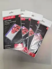 Swingline GBC Index Card Thermal Laminating Pouch 5MIL 25 Pouches 3.5x5.5” lot 4