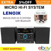 Bluetooth FM Radio 30W HiFI CD Player Speakers Music Hi Fi System USB w/ Remote