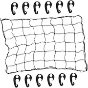 Beatifufu 1 Set Luggage Securing Net Car Organizers and Storage Roof Organizer Car Roof Cargo Net Roof Storage Net for Car Roof Net Organizer for Car Cargo Net for Pickup Truck Bed Plastic