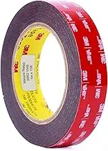 3M Scotch 5952 VHB Tape: 1 in. x 15 ft. (Black)
