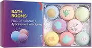 Shower Bomb Aromatherapy, Stocking Stuffer, Spa Bombs Set, Handmade, Natural Sea Salt Tablets, Moisturizing Shower Bombs, Fragrant Bath Bombs For Bubble Spa Bath