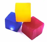 300-350 Ct Ruby & Sapphire Cube Mix Lot Natural Semi Transparent Rough AAX