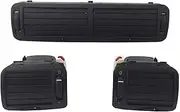 Front Dashboard Central Air Vent Outlet A/C Heater Fit for Volkswagen VW Passat B5 1997-2005 3B0819728 3B0 819 728(3 pcs)