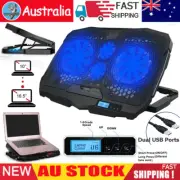 Laptop Cooling Pad 6Wind Speed LCD Display Cooler Stand For 10-16.5inch Notebook